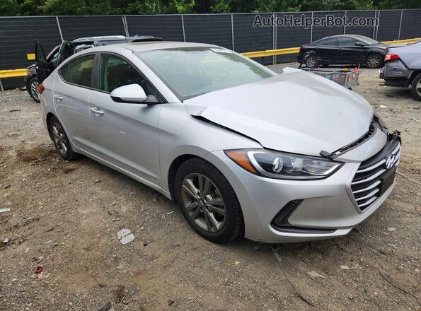 5NPD84LF7JH326934 2018 HYUNDAI ELANTRA Silver Przód prawy