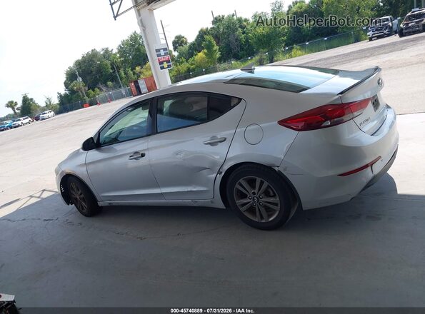 5NPD84LF7JH335357 2018 HYUNDAI ELANTRA Silver Widok wnętrza 360 stopni