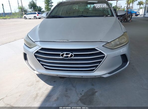 5NPD84LF7JH335357 2018 HYUNDAI ELANTRA Silver Widok zestawu wskaźników