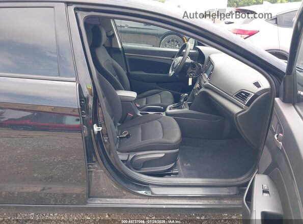 5NPD84LF7JH347900 2018 HYUNDAI ELANTRA Black Սալոնի դիմացի տեսք