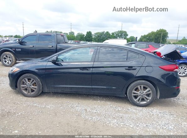 5NPD84LF7JH347900 2018 HYUNDAI ELANTRA Black Սալոնի 360 աստիճան տեսք