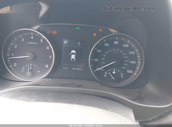 5NPD84LF7JH347900 2018 HYUNDAI ELANTRA Black Հետևի նստատեղերի տեսք