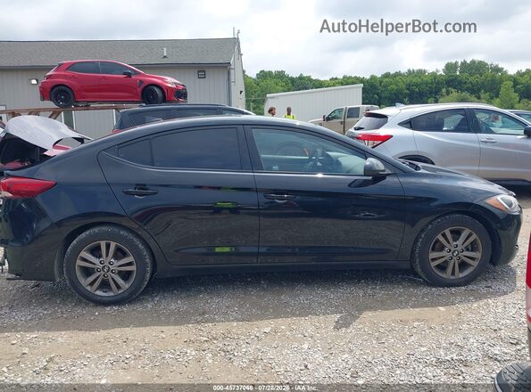 5NPD84LF7JH347900 2018 HYUNDAI ELANTRA Black Սալոնի հետևի տեսք