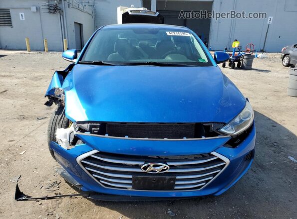 5NPD84LF7JH359304 2018 HYUNDAI ELANTRA Blue Դիմացի տեսք