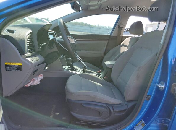 5NPD84LF7JH359304 2018 HYUNDAI ELANTRA Blue Սալոնի դիմացի տեսք