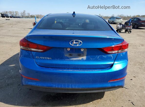 5NPD84LF7JH359304 2018 HYUNDAI ELANTRA Blue Հետևի տեսք