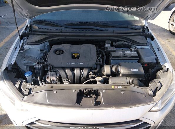 5NPD84LF7JH366964 2018 HYUNDAI ELANTRA Silver Widok z tyłu