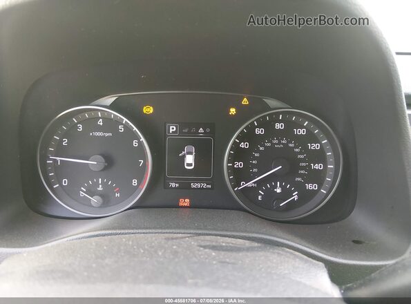 5NPD84LF7JH366964 2018 HYUNDAI ELANTRA Silver Widok tylnych siedzeń