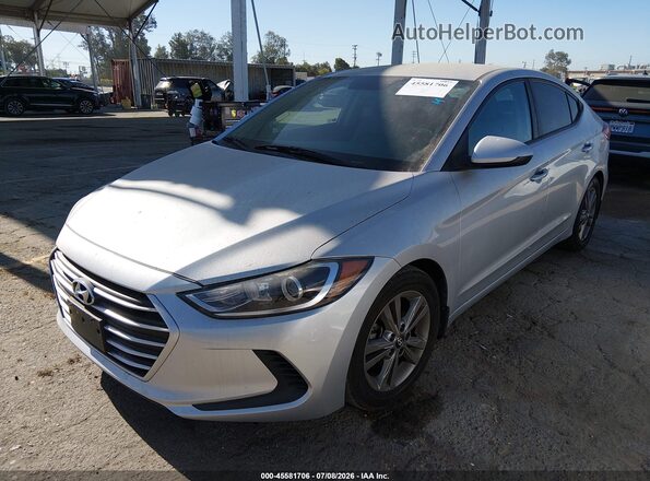 5NPD84LF7JH366964 2018 HYUNDAI ELANTRA Silver Przód lewy