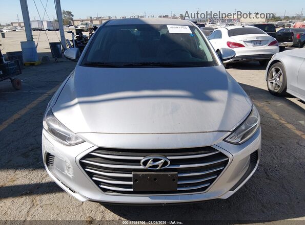 5NPD84LF7JH366964 2018 HYUNDAI ELANTRA Silver Widok zestawu wskaźników