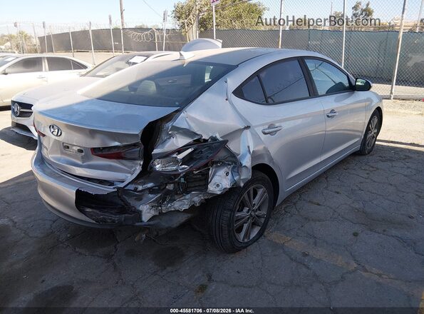 5NPD84LF7JH366964 2018 HYUNDAI ELANTRA Silver Tył prawy