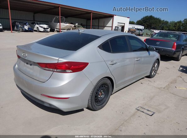 5NPD84LF7JH371291 2018 HYUNDAI ELANTRA Silver Tył prawy