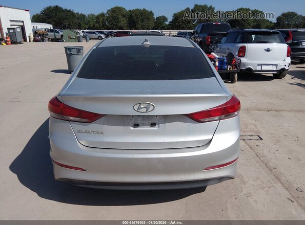 5NPD84LF7JH371291 2018 HYUNDAI ELANTRA Silver 