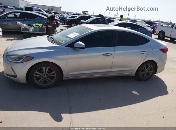 5NPD84LF7JH371291 2018 HYUNDAI ELANTRA Silver Widok wnętrza 360 stopni