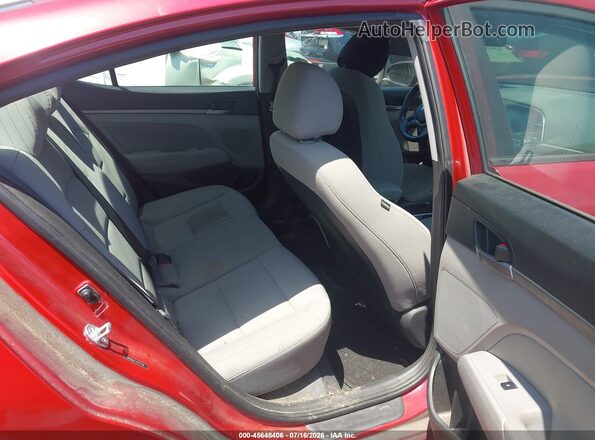 5NPD84LF7JH371338 2018 HYUNDAI ELANTRA Красный Вид наклейки с VIN-кодом