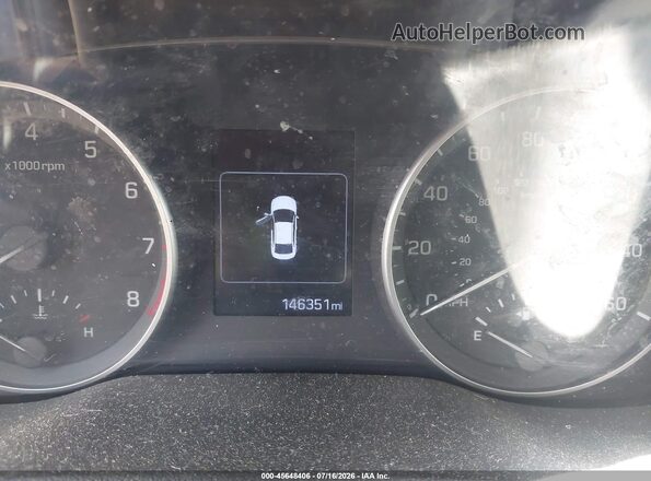 5NPD84LF7JH371338 2018 HYUNDAI ELANTRA Красный Вид задних сидений