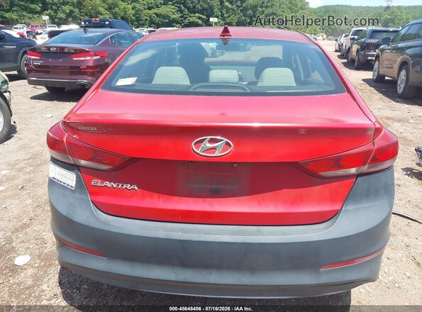 5NPD84LF7JH371338 2018 HYUNDAI ELANTRA Красный 