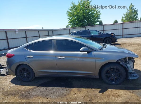 5NPD84LF7JH371680 2018 HYUNDAI ELANTRA Gray Панорамний вид салону 360°