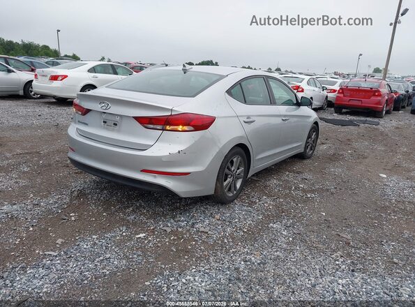 5NPD84LF7JH380640 2018 HYUNDAI ELANTRA Silver Trasero derecho