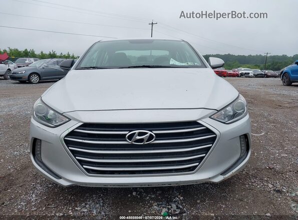 5NPD84LF7JH380640 2018 HYUNDAI ELANTRA Silver Vista del cuadro de instrumentos