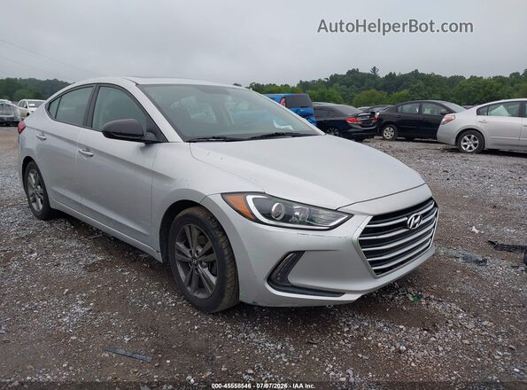 5NPD84LF7JH380640 2018 HYUNDAI ELANTRA Silver Vista frontal