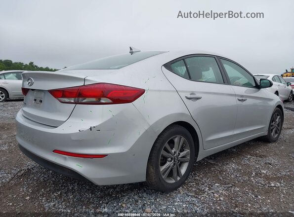 5NPD84LF7JH380640 2018 HYUNDAI ELANTRA Silver 