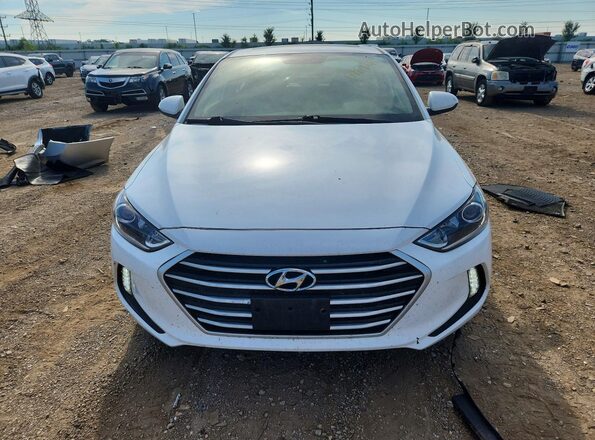 5NPD84LF7JH385983 2018 HYUNDAI ELANTRA White წინა ხედი