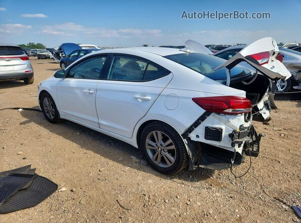 5NPD84LF7JH385983 2018 HYUNDAI ELANTRA White უკანა მარცხენა