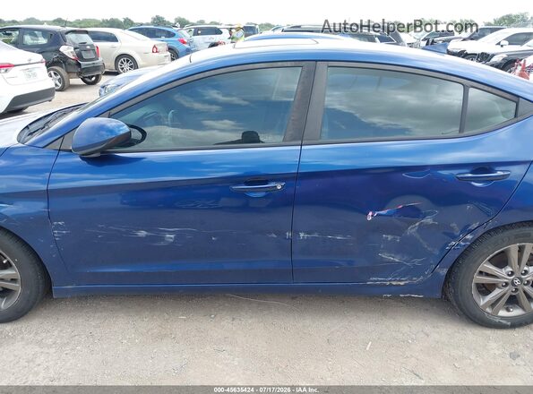 5NPD84LF7JH394991 2018 HYUNDAI ELANTRA Blue 360 interior view