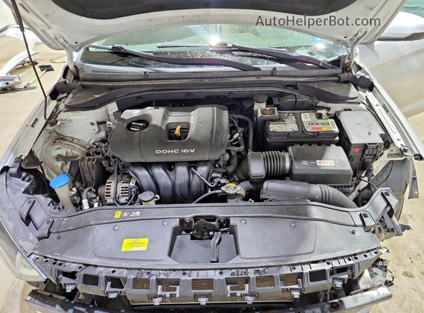 5NPD84LF7JH399821 2018 HYUNDAI ELANTRA Серебряный Вид задней части салона