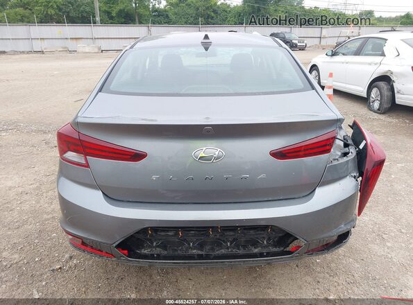 5NPD84LF7KH420068 2019 HYUNDAI ELANTRA Gray 