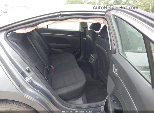 5NPD84LF7KH420068 2019 HYUNDAI ELANTRA Gray VIN կոդի պիտակի տեսք