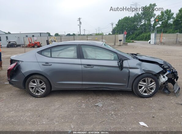 5NPD84LF7KH420068 2019 HYUNDAI ELANTRA Gray Սարքավորումների վահանակի տեսք