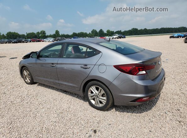 5NPD84LF7KH431538 2019 HYUNDAI ELANTRA Серый Задняя левая четверть