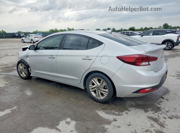 5NPD84LF7KH442295 2019 HYUNDAI ELANTRA Серебряный Задняя левая четверть