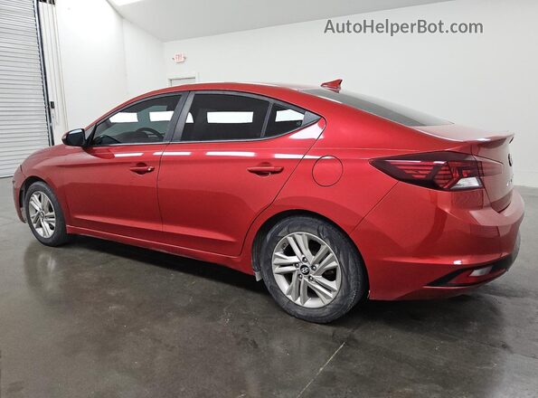5NPD84LF7KH459999 2019 HYUNDAI ELANTRA Red 