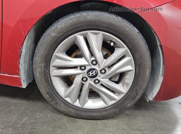 5NPD84LF7KH459999 2019 HYUNDAI ELANTRA Red 