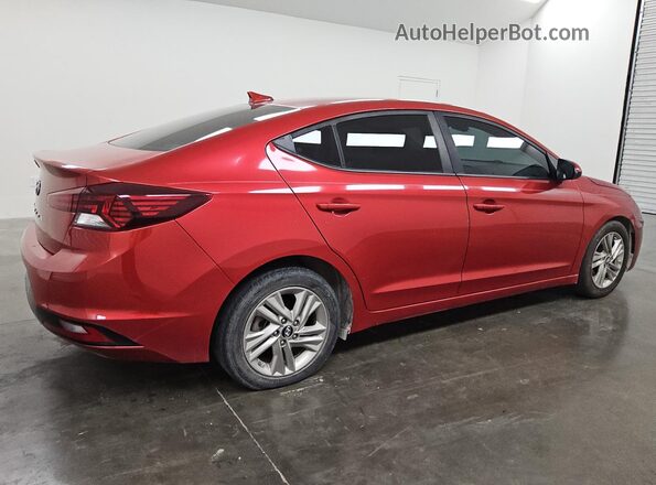 5NPD84LF7KH459999 2019 HYUNDAI ELANTRA Red 