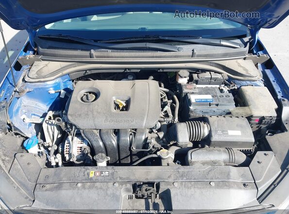 5NPD84LF7KH465186 2019 HYUNDAI ELANTRA L Blue Widok z tyłu
