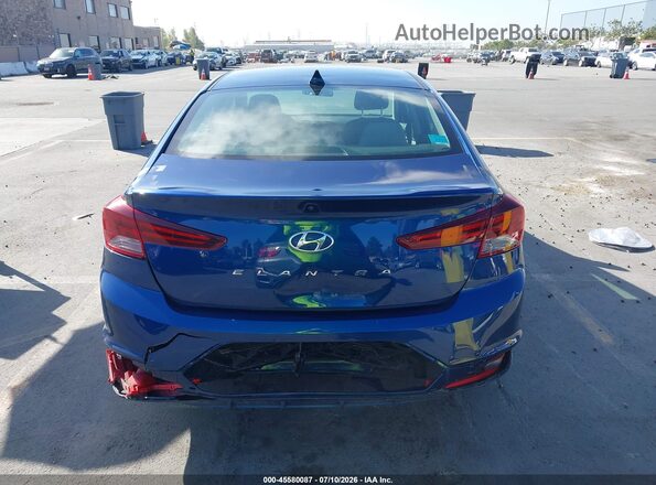 5NPD84LF7KH465186 2019 HYUNDAI ELANTRA L Blue 
