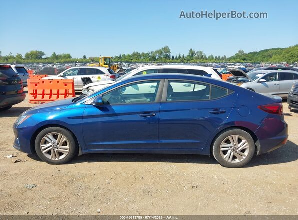 5NPD84LF7KH475197 2019 HYUNDAI ELANTRA Blue 360 interior view