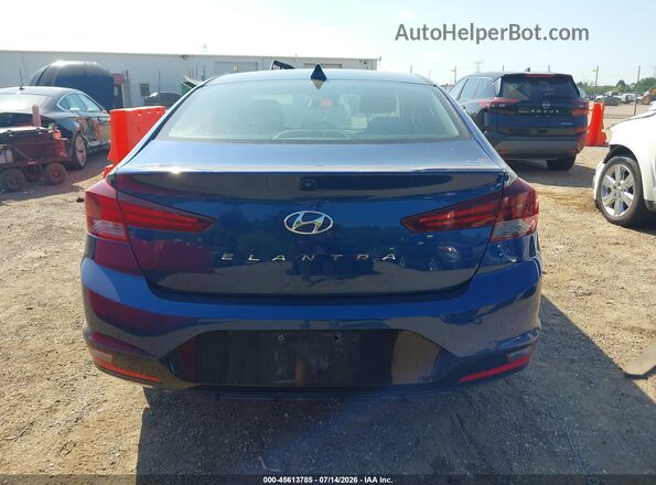 5NPD84LF7KH475197 2019 HYUNDAI ELANTRA Blue 