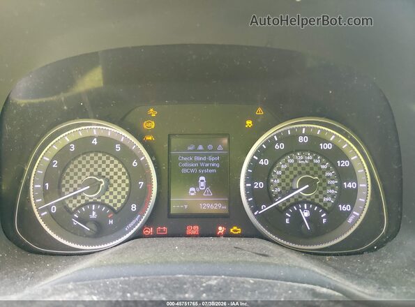 5NPD84LF7KH493621 2019 HYUNDAI ELANTRA White Widok tylnych siedzeń