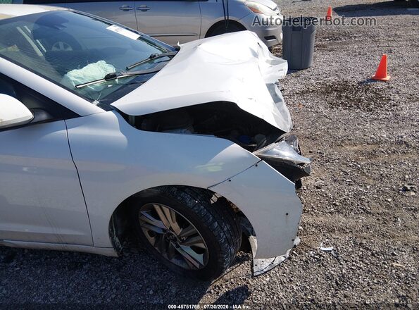 5NPD84LF7KH493621 2019 HYUNDAI ELANTRA White 