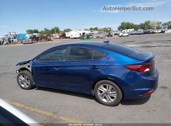 5NPD84LF7LH511875 2020 HYUNDAI ELANTRA Синий Панорамный вид салона 360°