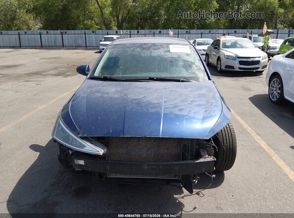 5NPD84LF7LH511875 2020 HYUNDAI ELANTRA Синий Вид щитка приборов