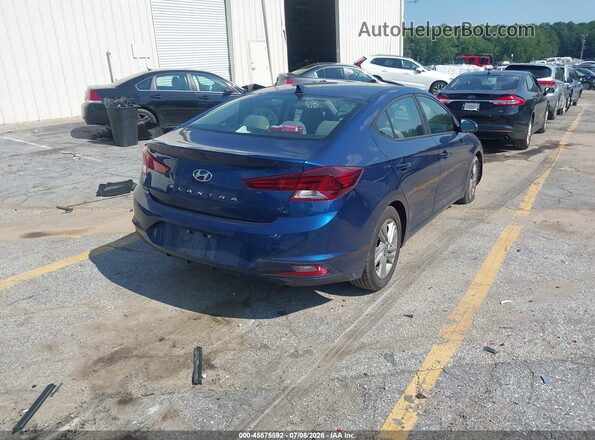 5NPD84LF7LH538770 2020 HYUNDAI ELANTRA Blue Rear right