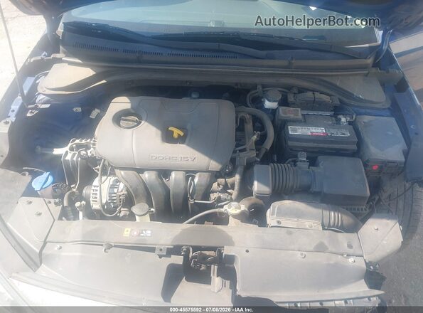 5NPD84LF7LH538770 2020 HYUNDAI ELANTRA Blue Rear view