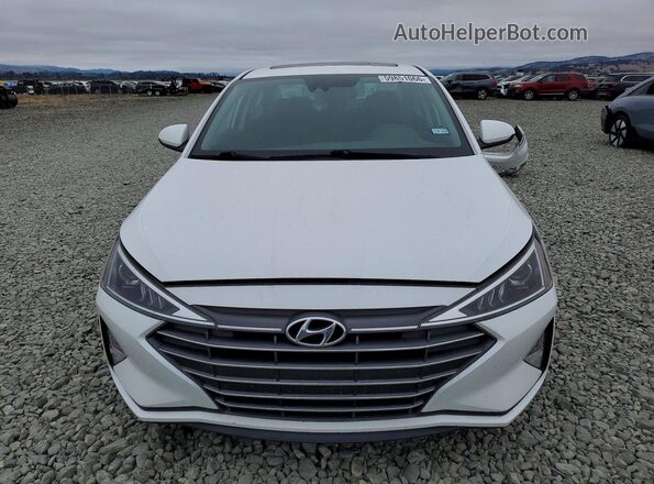 5NPD84LF7LH544469 2020 HYUNDAI ELANTRA White Widok z przodu