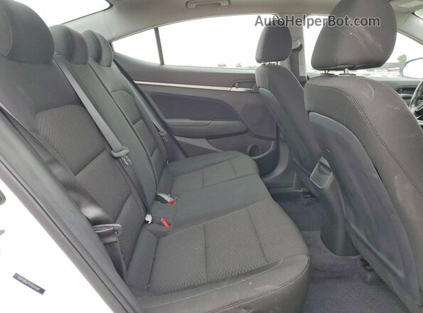 5NPD84LF7LH544469 2020 HYUNDAI ELANTRA White Widok tylnych siedzeń